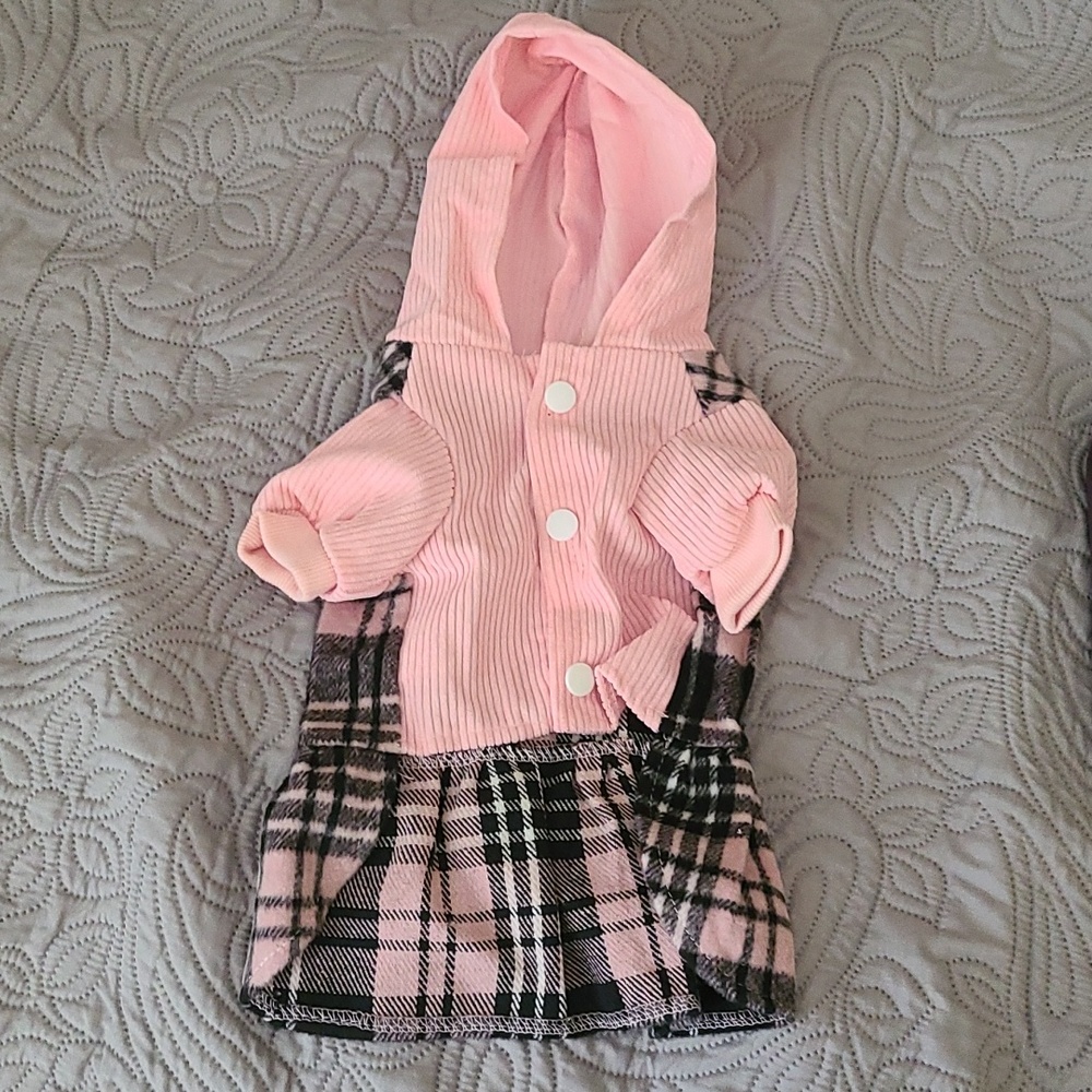 Dog sweater dress